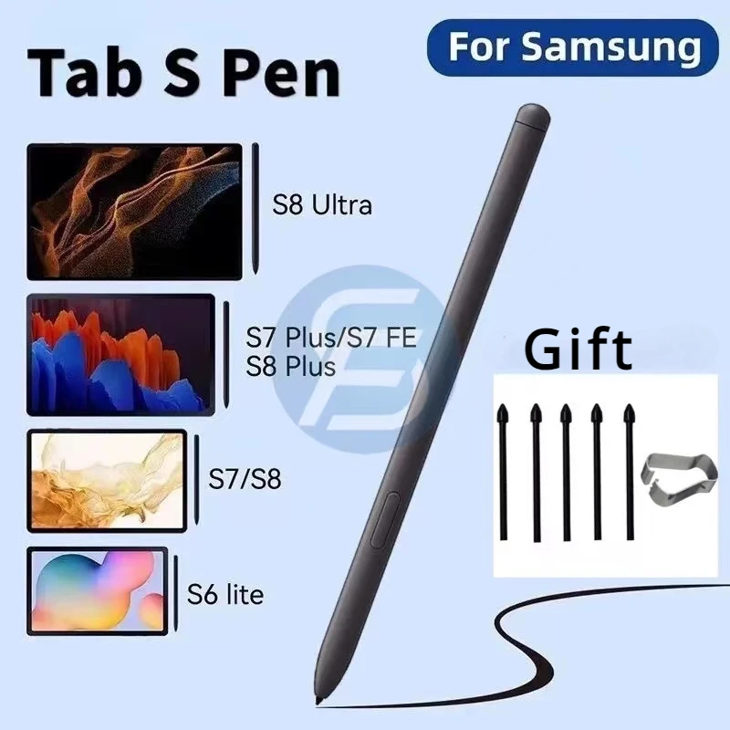 Tablet For Samsung Stylus S Pen for Tab S6Lite S7FE S7 S7Plus S8Touch Drawing Stylus touch pen (Without Bluetooth function)