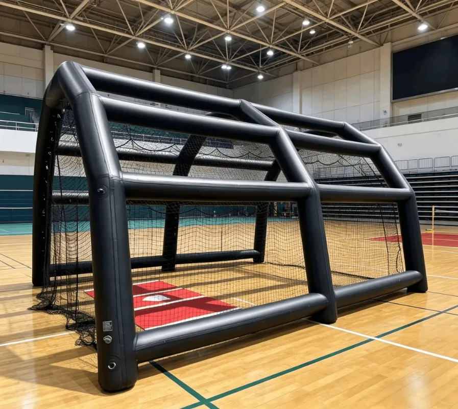 party rental equipment, baseball net batting cage, inflatable sports game baseball batting cage