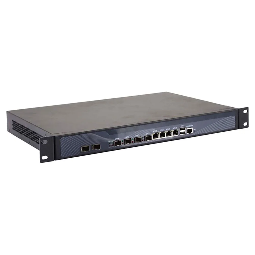 Partaker R19 1u Rackmount Router Firewall-Apparaat Met Intel Core Lga1150 I3 4160 I5 4430 I7 4770 4 Sfp 4 Lan Vpn Opnsense