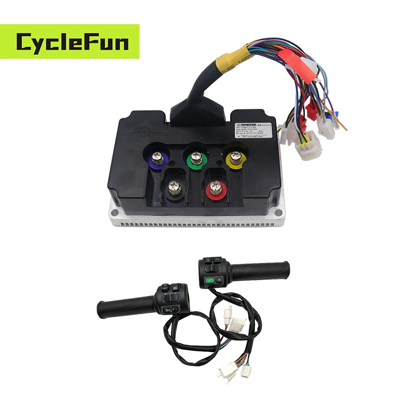 

ND72450 Programmable Sine Wave FarDriver Controller Kit With T08 Throttle Electric Scooter Conversion Accessories