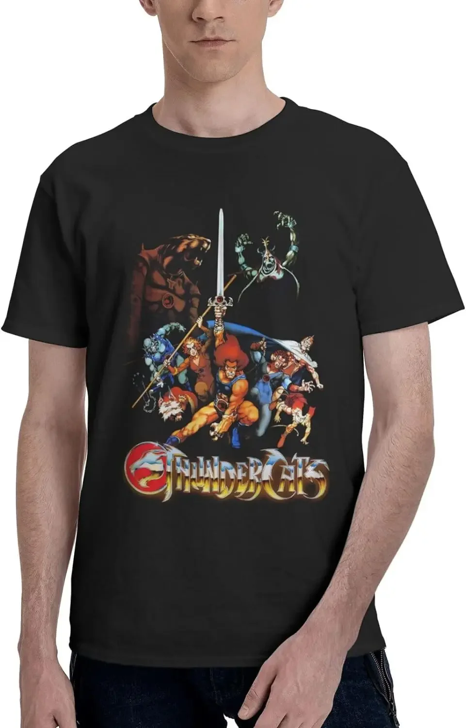 Graphic Men's T-Shirt Short Sleeves Shirt Cartoon T Shirts