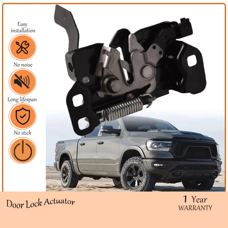 

Front Hood Latch Lock Actuator Assembly Compatible for Ram 1500 2019-2023,oem 68311130AB