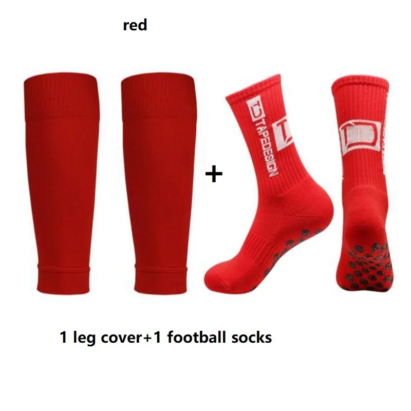 1 Set of High Quality Men Women Outdoor Protective Equipmen Football Leg Cover Anti Slip Soccer Tennis Basketball Sports Socks