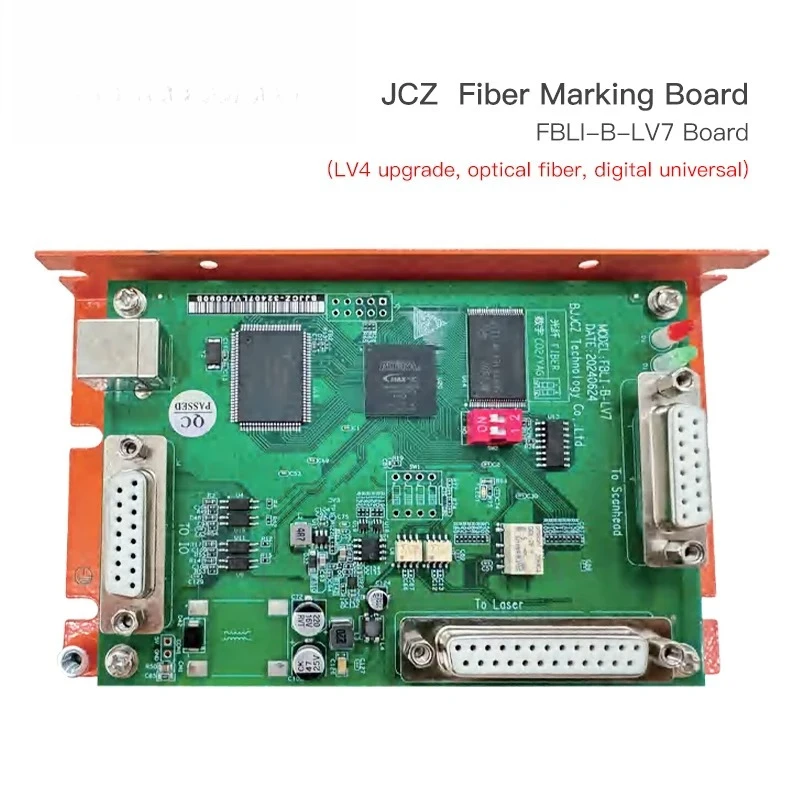 For JCZ CO2 UV fiber marking machine control card, FBLI-B-LV7 universal control board, suitable for laser marking machine