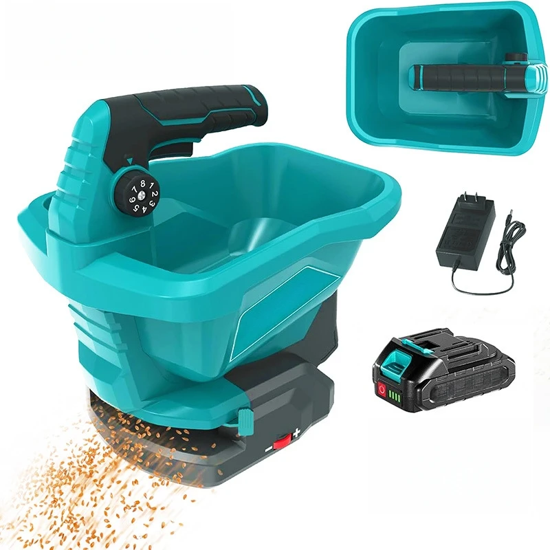 

Lithium Battery Seeder Agricultural Large Capacity Fertilizer Feeder Soybean Vegetable Seed Seeder 비료살포기 비료살포기 충전식