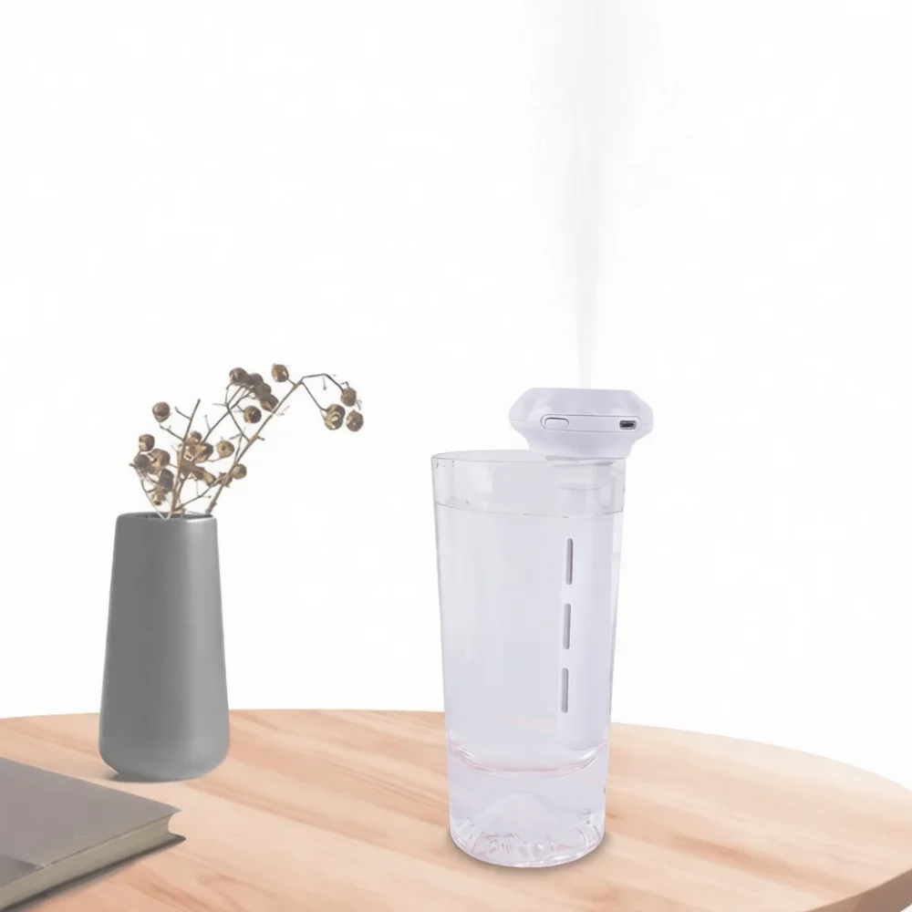 Portable Donut Shape Air Humidifier USB Aroma Diffuser Essential Oil Mist Maker For Car Office Water Bottle Connect
