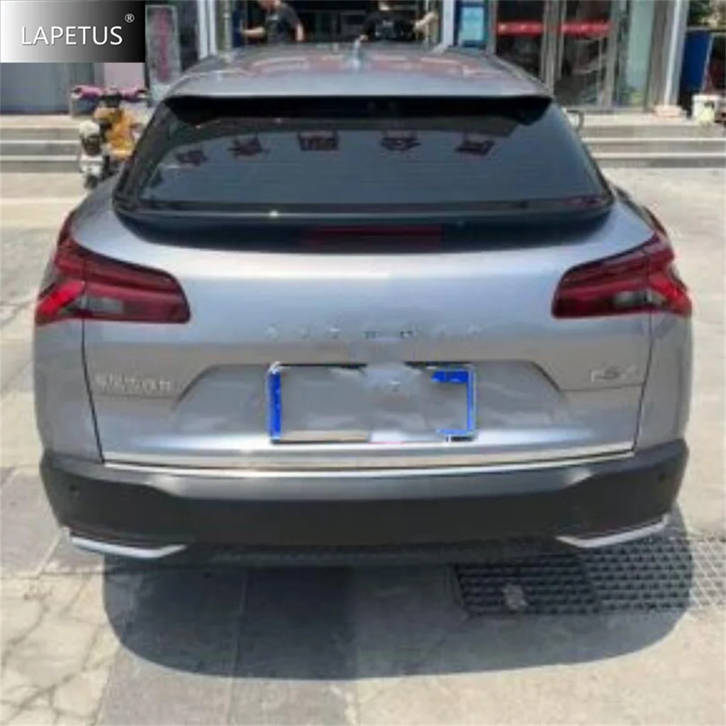 

Для Citroen C5X 2021-22021, задняя дверь из нержавеющей стали, багажник, нижняя крышка, полоса, накладка, внешний ремонтный комплект, аксессуары