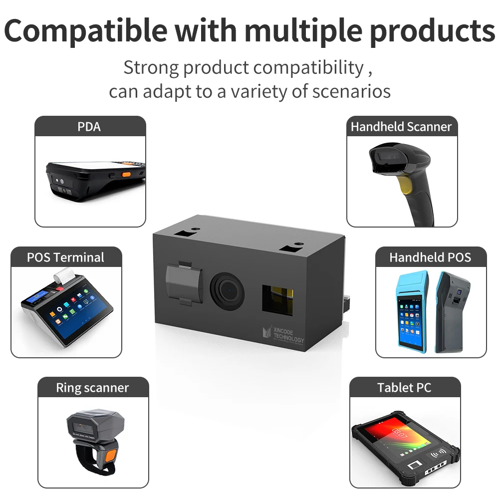 GTCODESTAR XM015 Embedded Mini QR Code Reader Price Checker 1D Barcode Engine 2D Barcode Scanner Kiosk Barcode Reader  Module