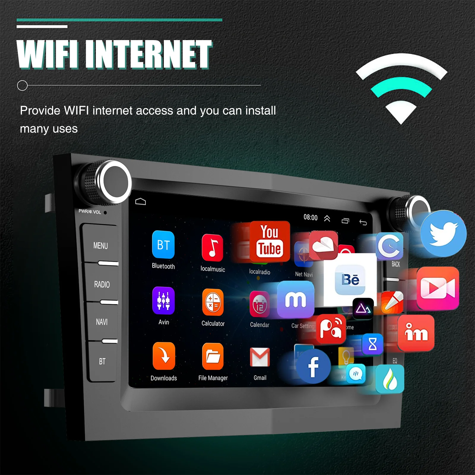 ESSGOO Negro Carplay Inalámbrico Android AUTO Para Opel/Vauxhall Corsa D Astra H Zafira Android 14 GPS Navegación Control Voz IA 7 Pulgadas Pantalla Táctil IPS Radio Coche WIFI BT Mandos Volante RDS FM Mirror Link 5