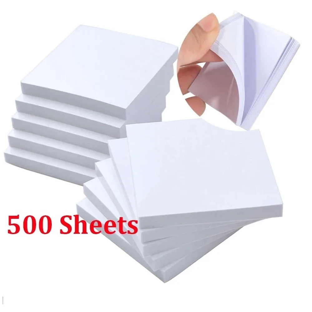 

500Sheets Dental Mixing Pad White Cementing Paper Thickening Dentist Laboratory Cement Powder Mixing Paper Consumables Material