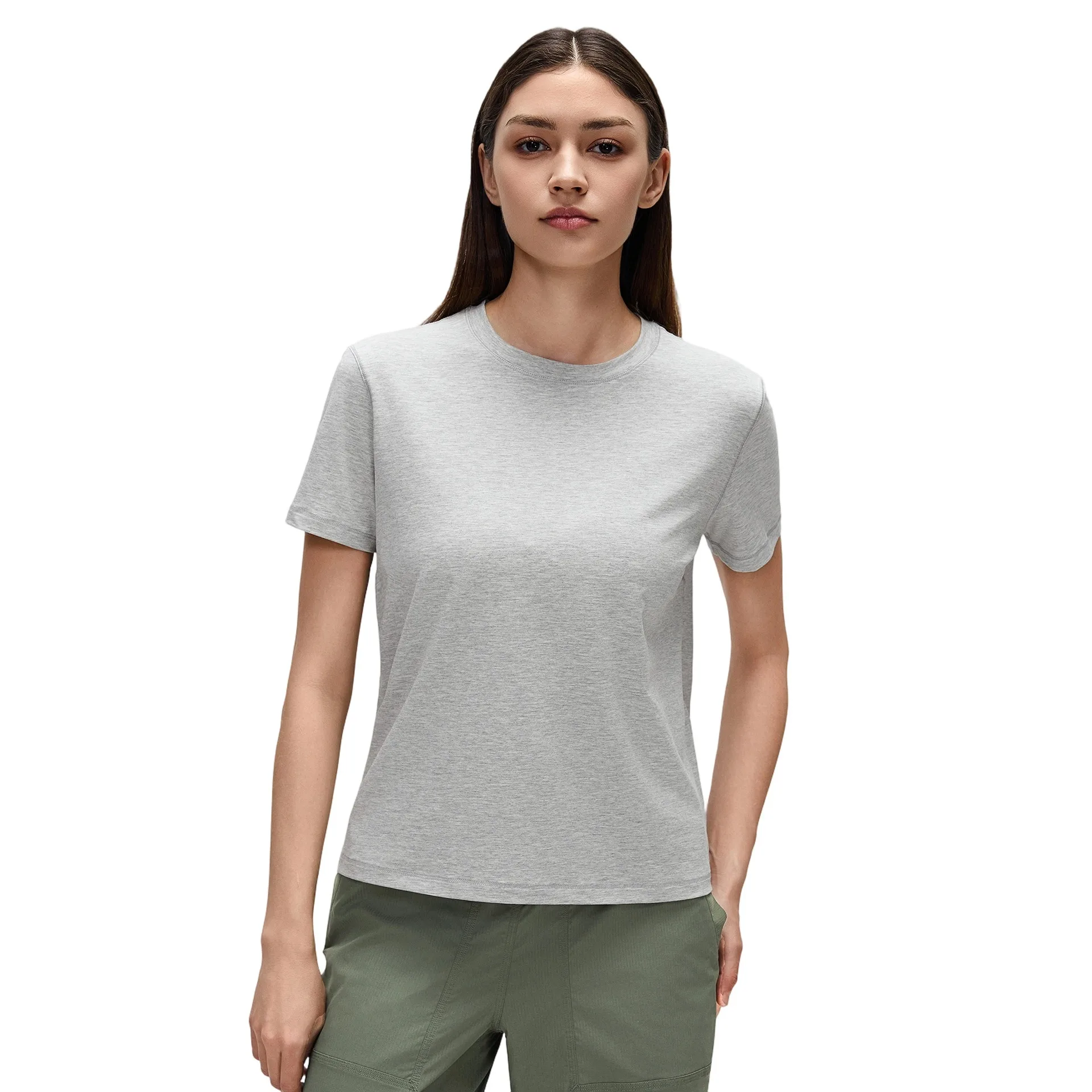 

Женская футболка Lemon с коротким рукавом для спорта, йоги и бега, летняя, для тренировок в зале, быстросохнущая, эластичная, базовый слой