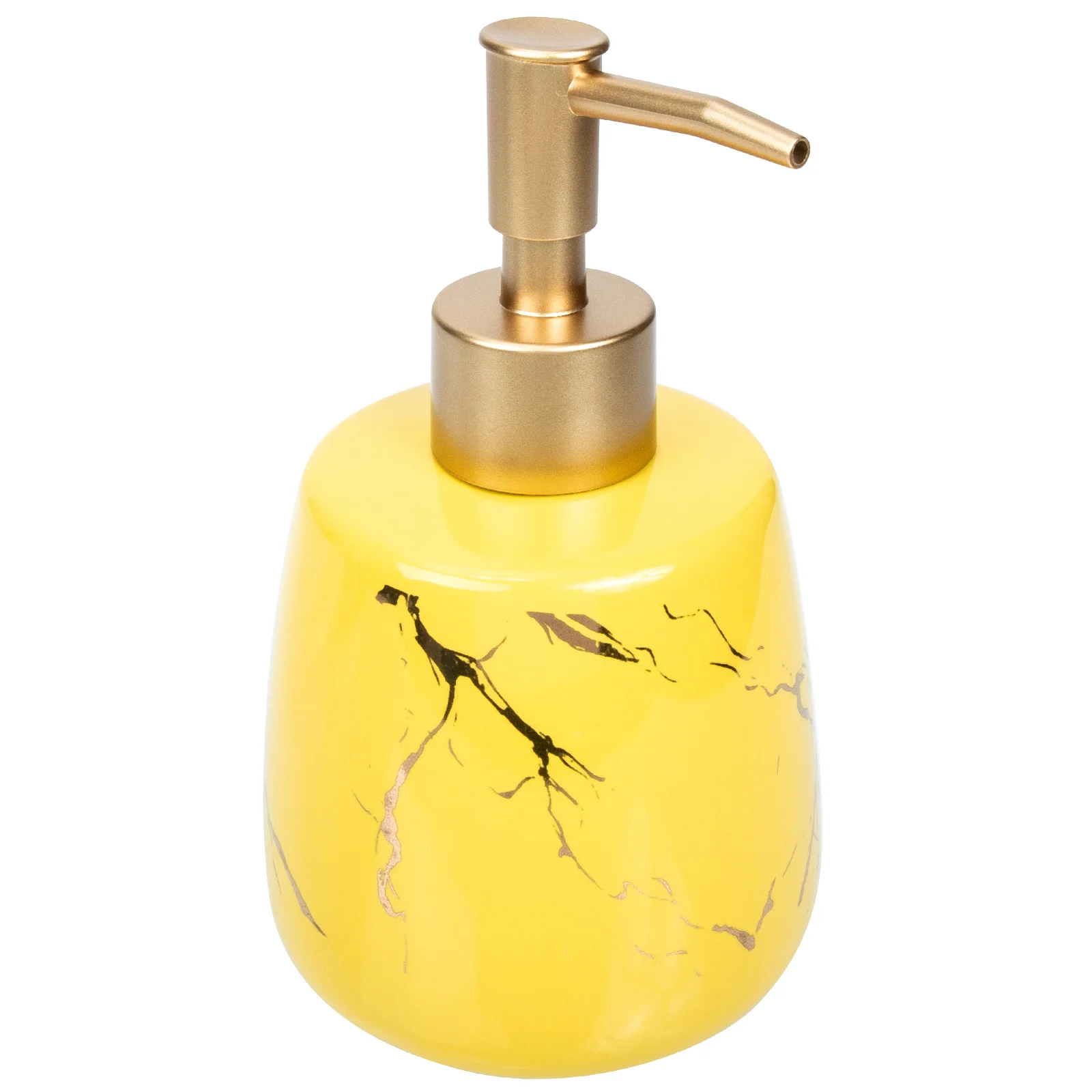 

Marble Storage Bottle Ceramic Shampoo Pump Refillable Empty Soap Dispenser Gray Yellow Travel Home Hairdressing Salon Hotel