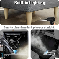 Compressed Air Duster,Electric Air Duster And Vacuum 2 In 1,3 Speeds 100000 RPM Cordless Air Blower, Reusable Air Dusterb64b