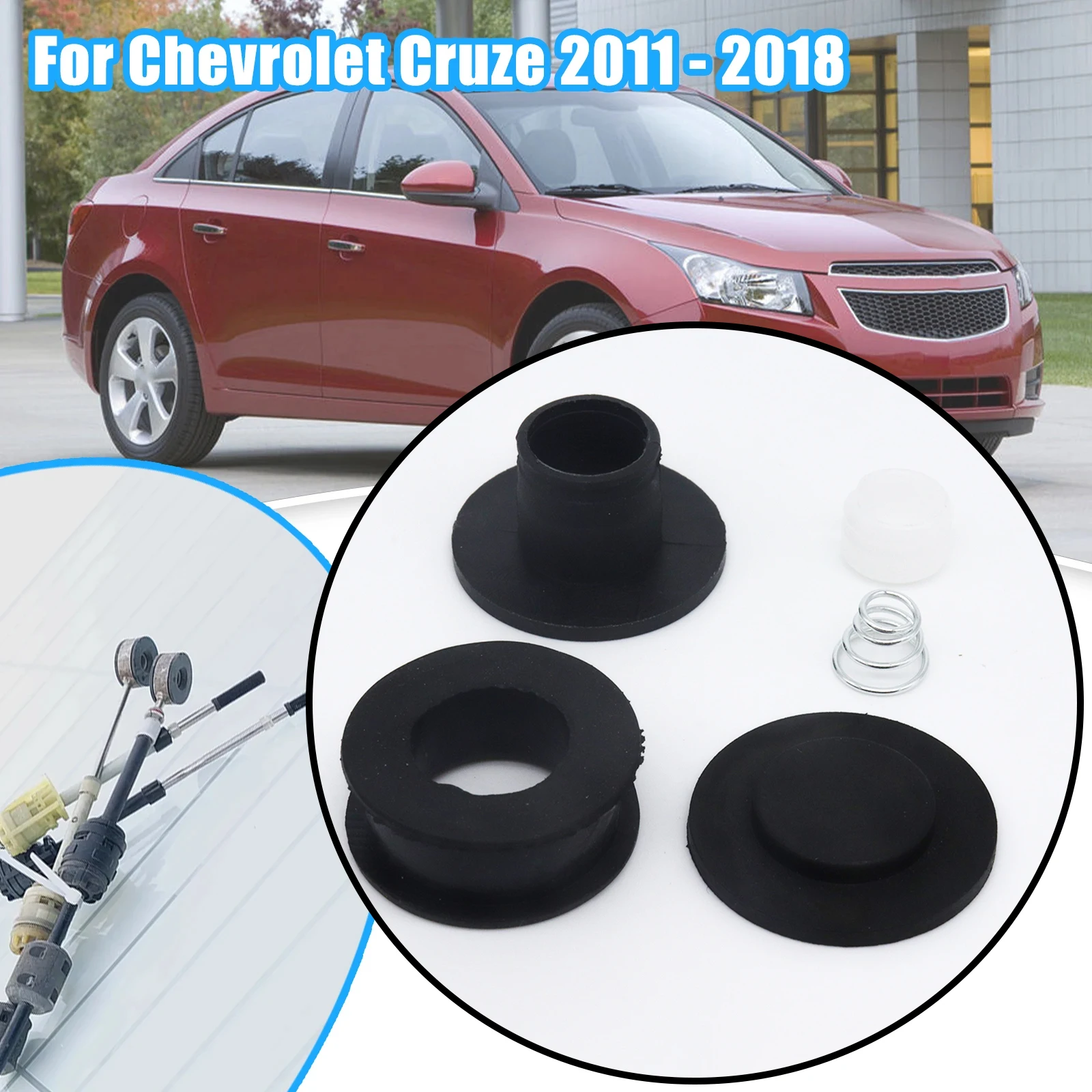 Gear Linkage Repair Kit For Chevrolet Cruze 2011 - 2018Gearbox Selector Shift Lever Cable end Connector Rebuild Bushing 55583307