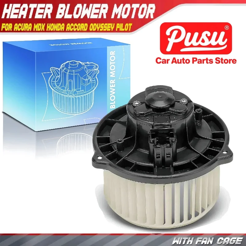 

HVAC Heater Blower Motor with Fan Cage 79310-S3V-A01, 79310-S84-A01, 79310S3VA01 for Honda Accord Odyssey Pilot Acura MDX