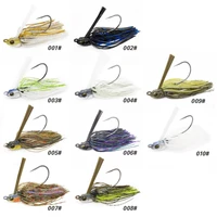 Lureholic 7~14g Weedless Swim Jig High Wire Bait Performance Jig Head Lure Fishing Bait for Bass Fishing With Mustad Hook 5
