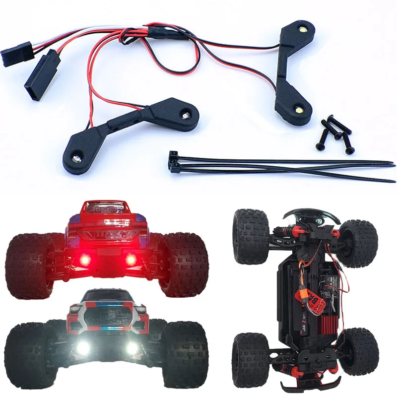 LED 5V Front and Rear Lighting System for 1/18 ARRMA GRANITE GROM MEGA 380 Brushed 4X4 Monster Truck