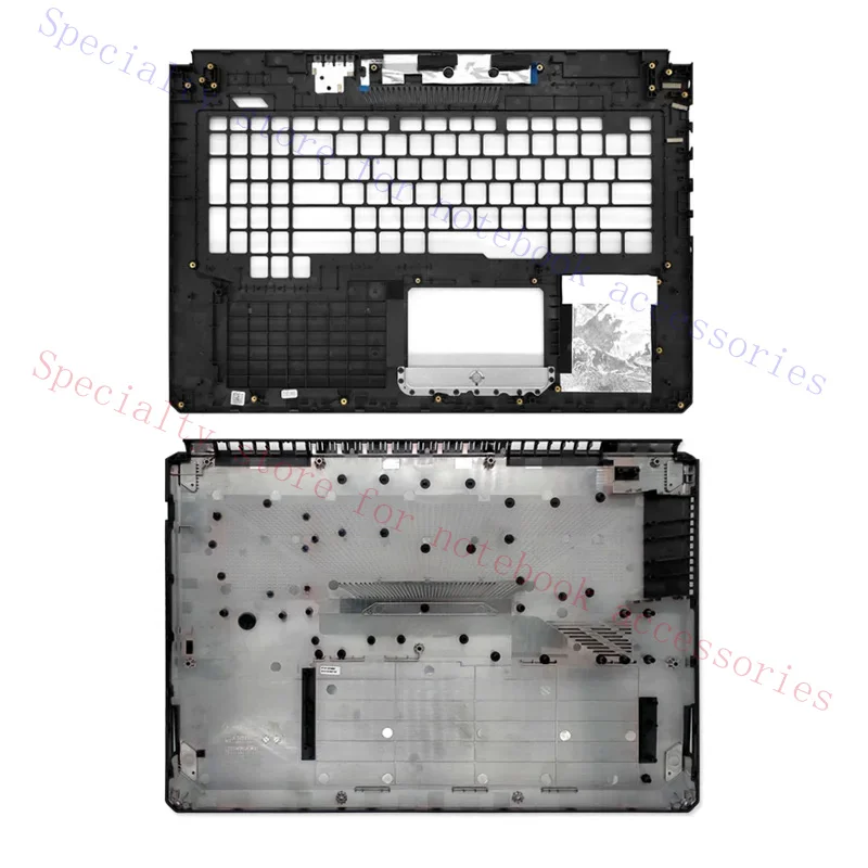 For  FX705GD FX705GM FX705 FX705DY Laptop Screen Back Cover Front Bezel Palmrest Upper Lower Cover Replace Shell Black shell