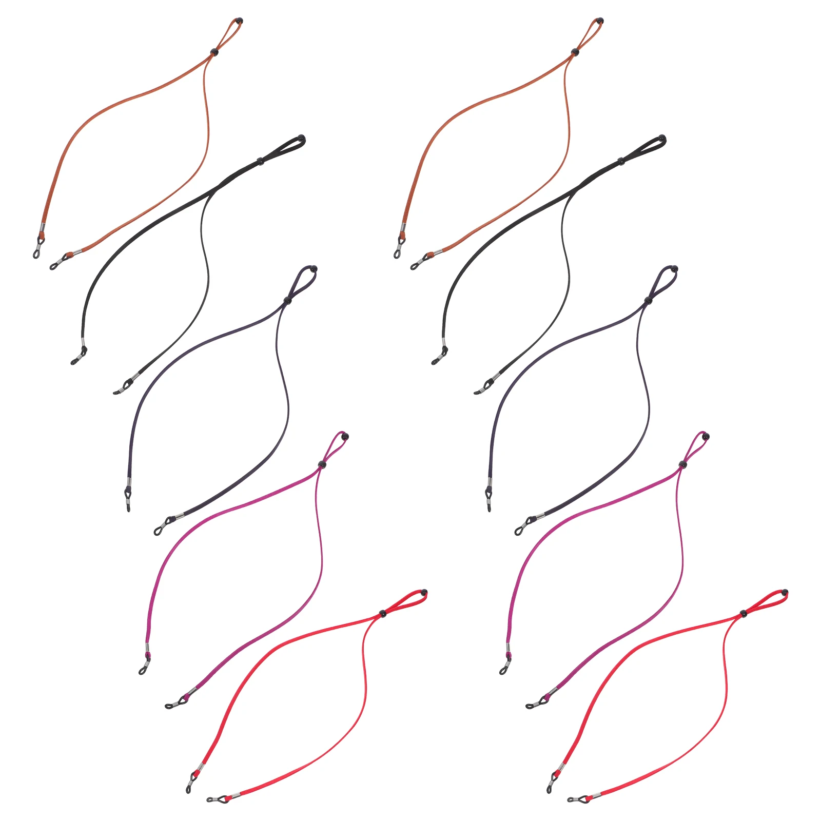 

10Pcs Adjustable Elastic Glasses Strap Holder Eyewear Retainer Rope Secure Glasses Band Strap for Sports Outdoor Activities