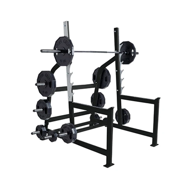 

High Quality Adjustable Power Half Squat Gym Rack Plate Loaded Fitness Equipment for Strength Training Arms Chestpromote sales