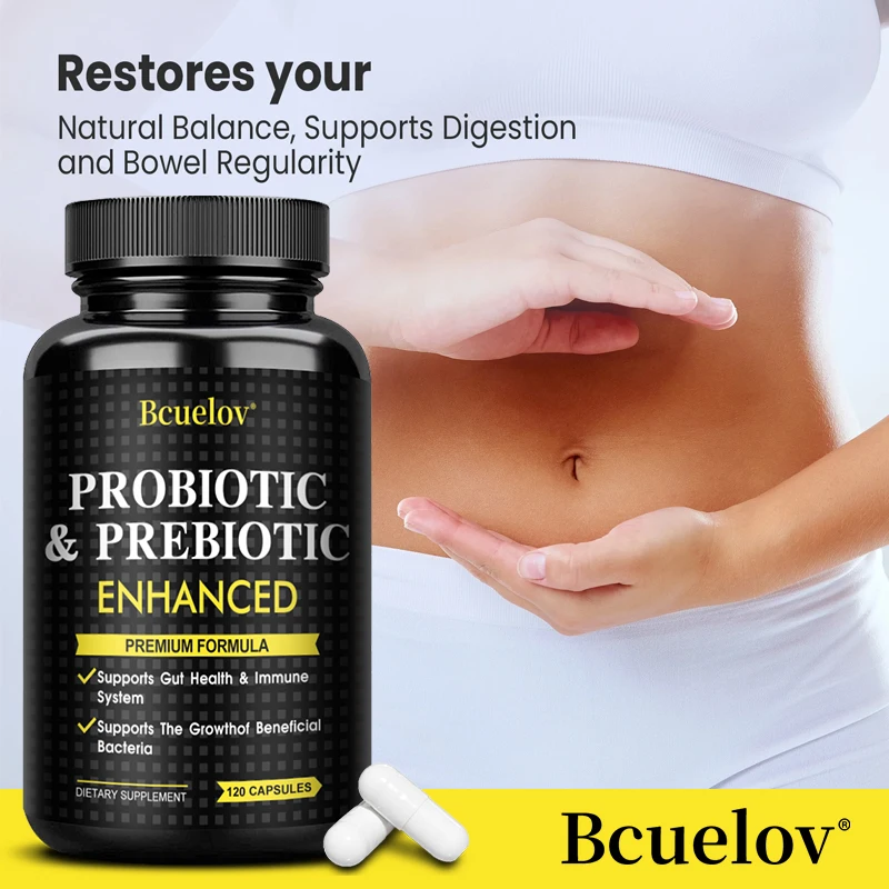 Probiotic Capsules - for Digestion and Intestinal Health, Relieve Bloating, Promote Digestion, and Aid Nutrient Absorption