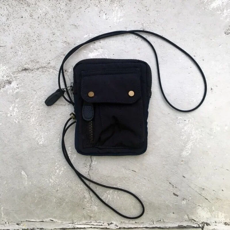  Crossbody Bag Unisex Fashion Mobile Phone Bag Single Shoulder Bag Trendy Design Harajuku Style Versatile Male Female Bag