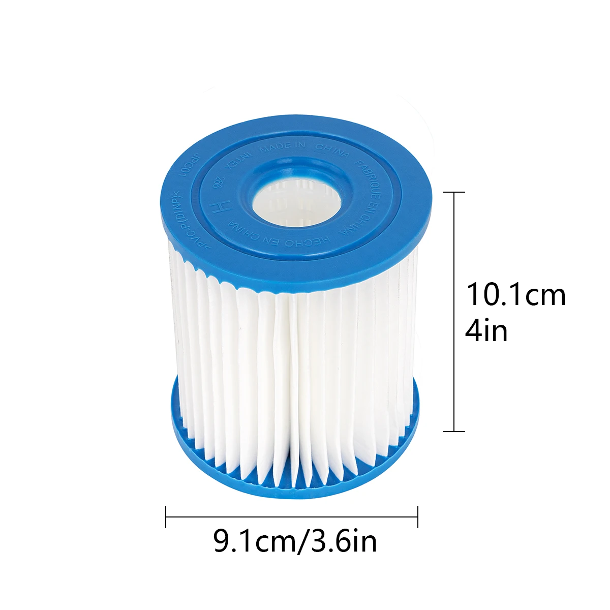Type H Filter Cartridge 29007 Compatible with Intex 28601 28602 330 GPH Pump Filter, Replacement Swimming Pool Hot Tub Spa Part