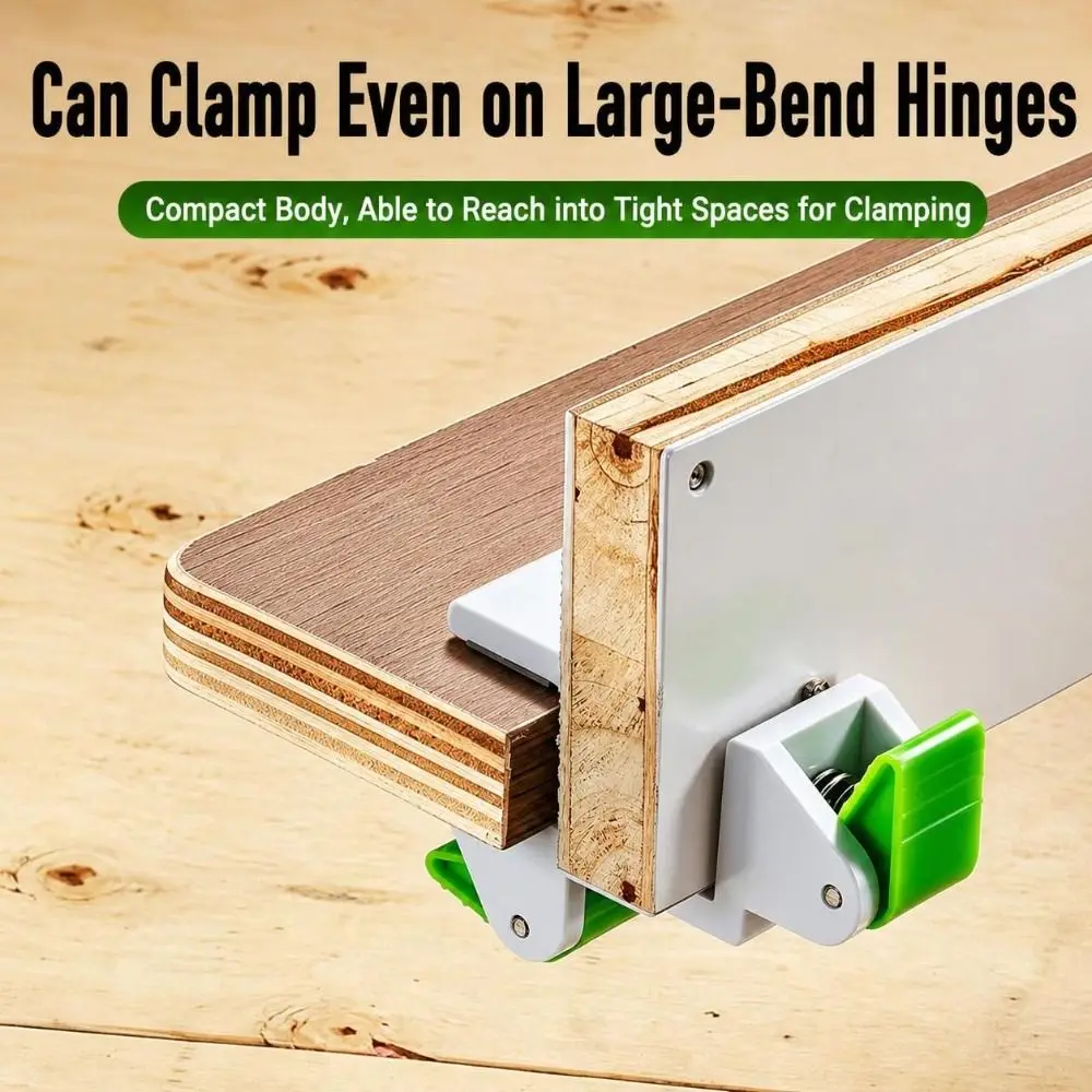 One-Touch Press Cabinet Filler Marker Quick Clamp Adjustable Quick Installation Drawer Fixing Clip Hands-Free Dual-Use