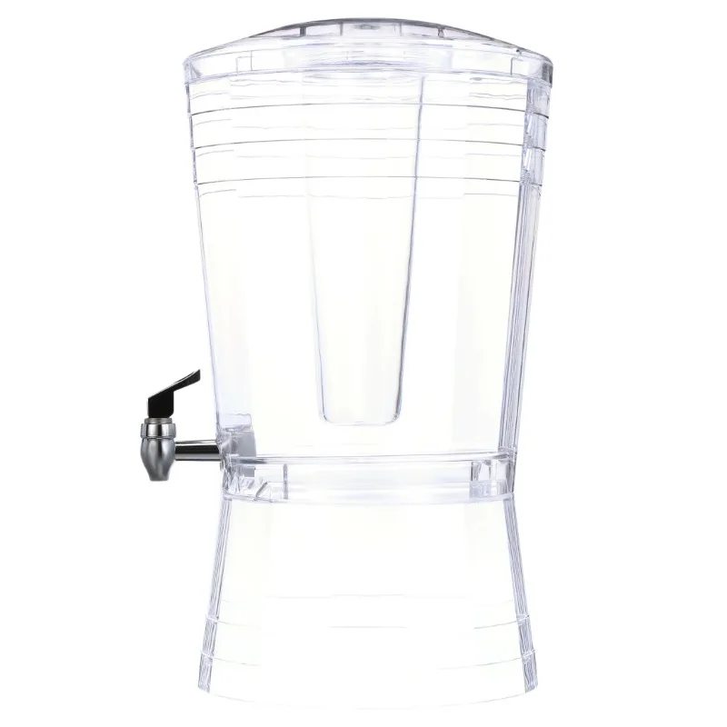 Distributeur de boissons en acrylique transparent en mosaïque de 3 gallons pour petites fêtes, beau et pratique