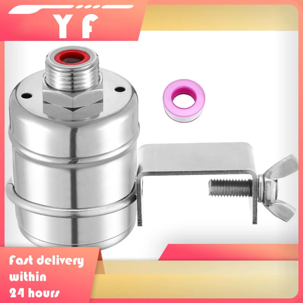 

Контроллер уровня воды Автоматический поплавковый шаровой кран из нержавеющей стали Клапан резервуара Автоматический поплавковый клапан контроля уровня воды