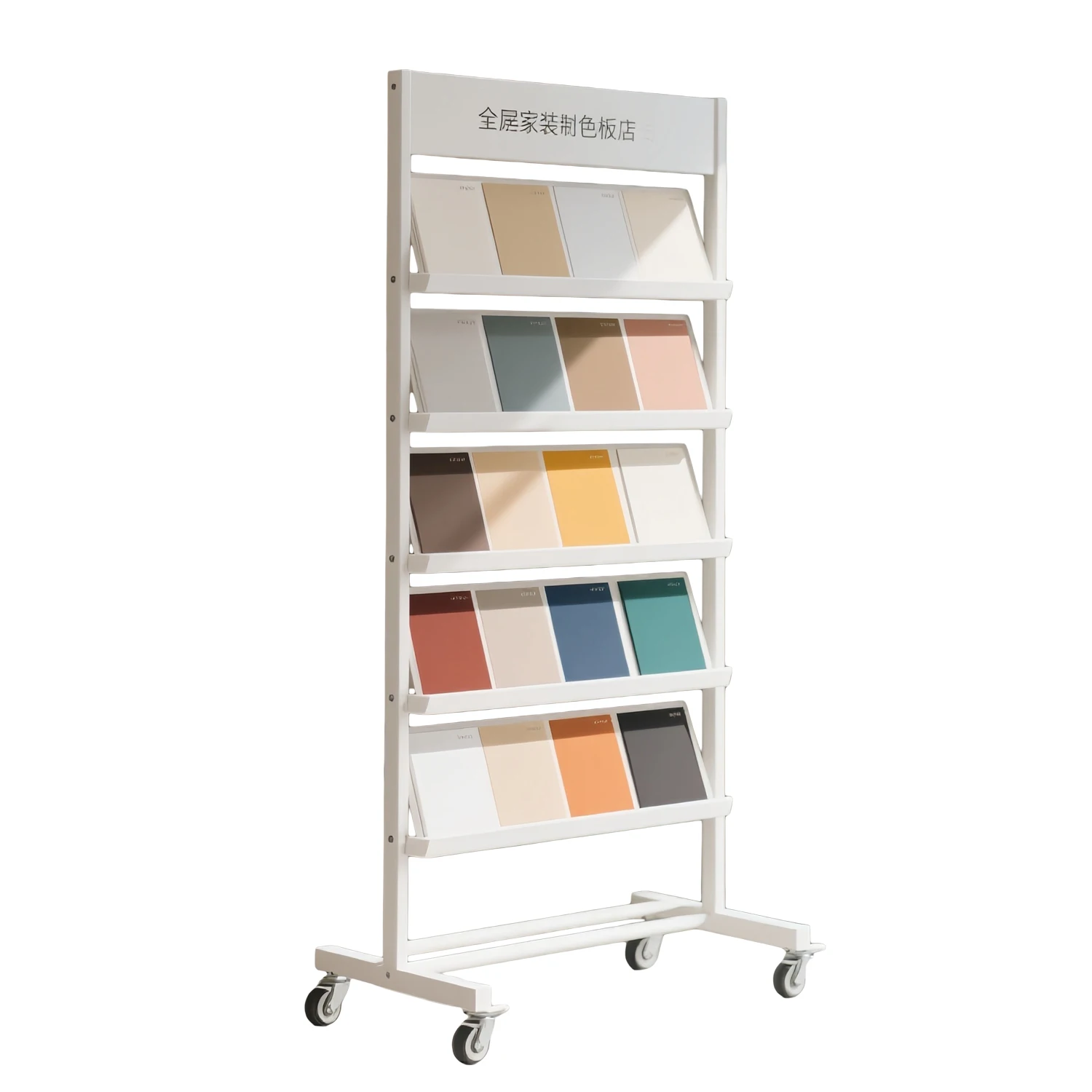 Cabinet Door Panel Display Rack Tile Display Rack Swatch Block Stone Floor Tile Sample Swatch Cabinet Door Panel Rack with Pulle