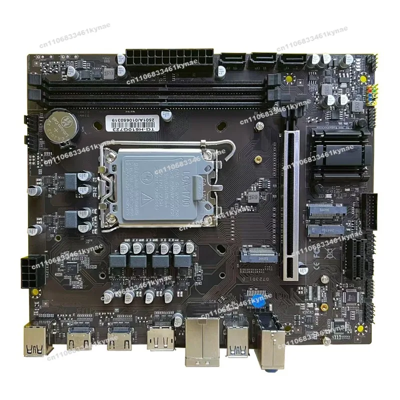 Suitable for New H610 Computer Main Board LGA1700 Pin DDR4 Memory Support I312100 I5 13400F I7