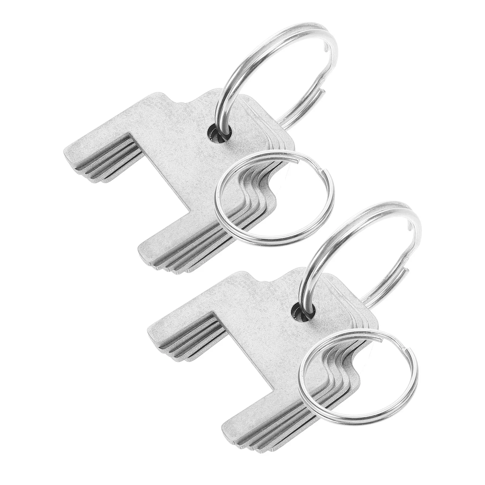 1Set Paper Towel Dispenser Key Metal Universal for Commercial Bathroom Restroom Tissue Dispenser Replacement Paper Towel Opener