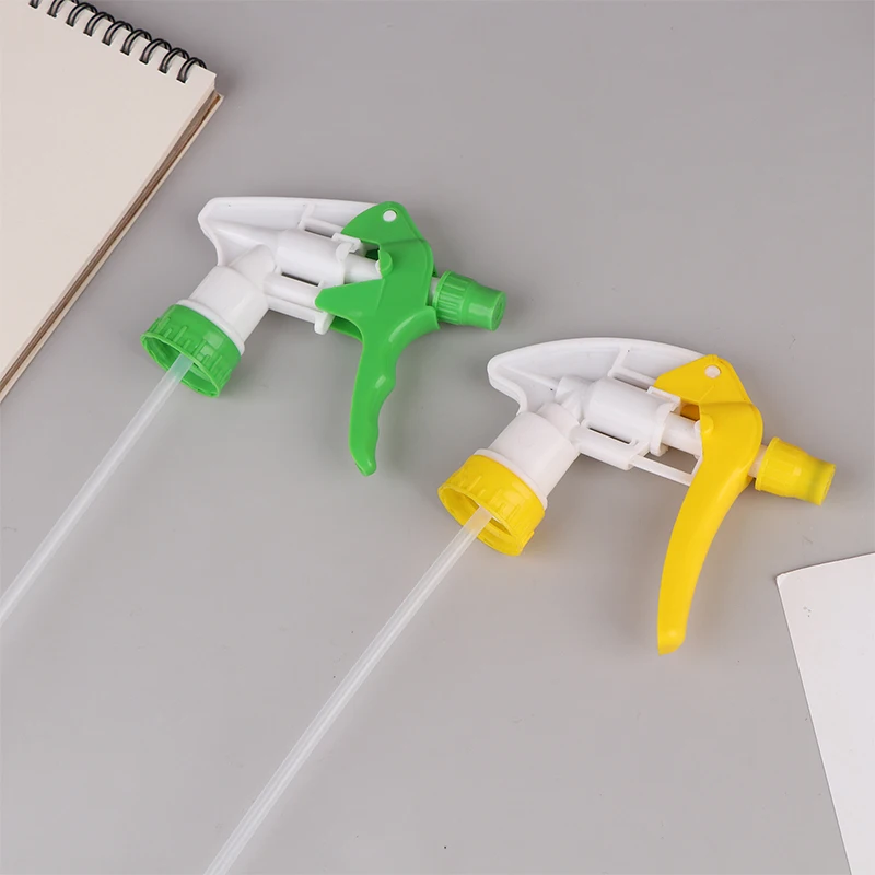 5Pcs 11*33cm Universal Spray Head Trigger Sprayer Spray Bottle Nozzle For Beverage Bottle Hair Styling Garden Plant Watering