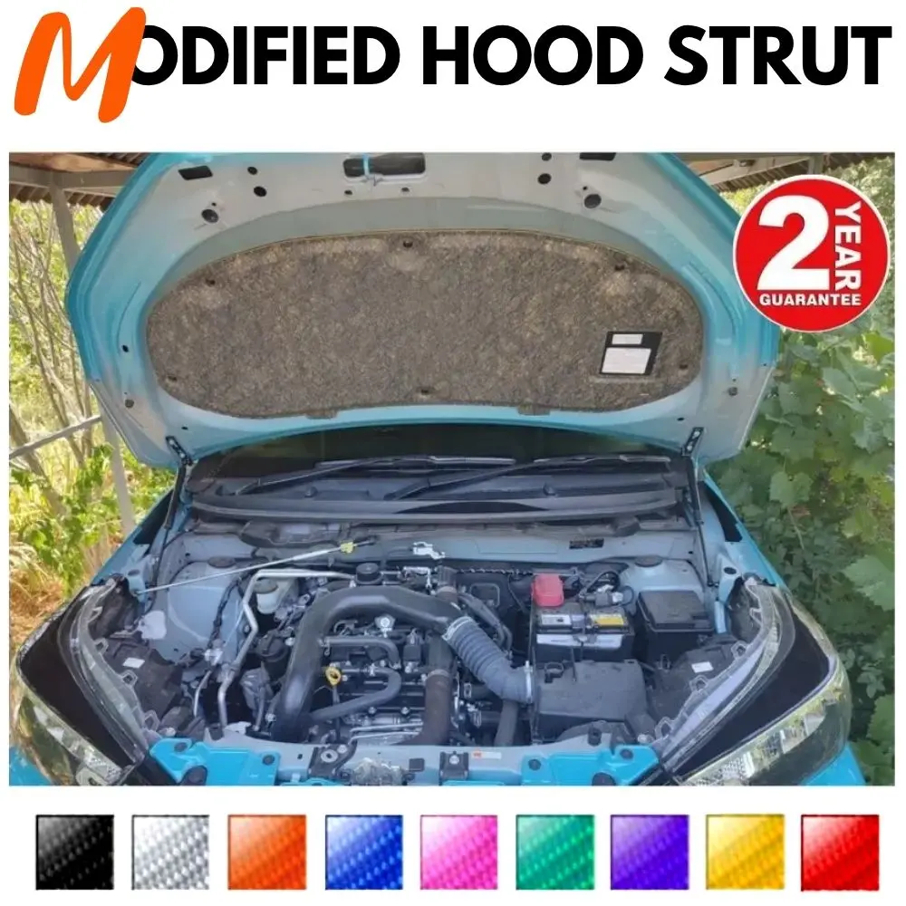 

Front Hood Struts for Toyota Raize (A200/A250) 2019-2025 Shock Lift Supports Bonnet Gas Dampers Springs No-Drill