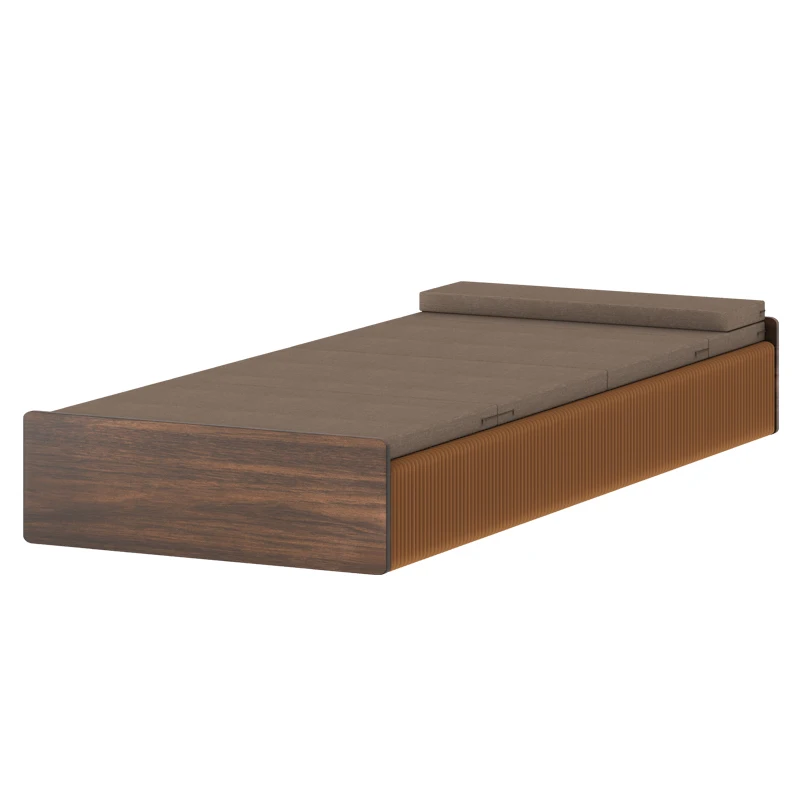 Lunch Break Folding Bed Single Multi-functional Telescopic Invisible Organ Paper Bed Office Small Apartment Saves Space