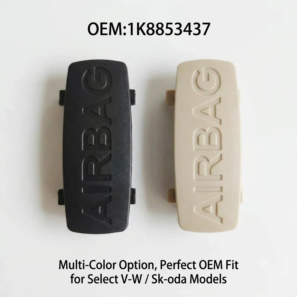 1/2/4 Stück A B C Säulen-Airbag-Emblem-Abdeckung 1K8853437 für VW Jetta A5 A6 MK5 Golf 5 6 7 GTI Passat B6 B7 CC Autozubehör – Detail 2