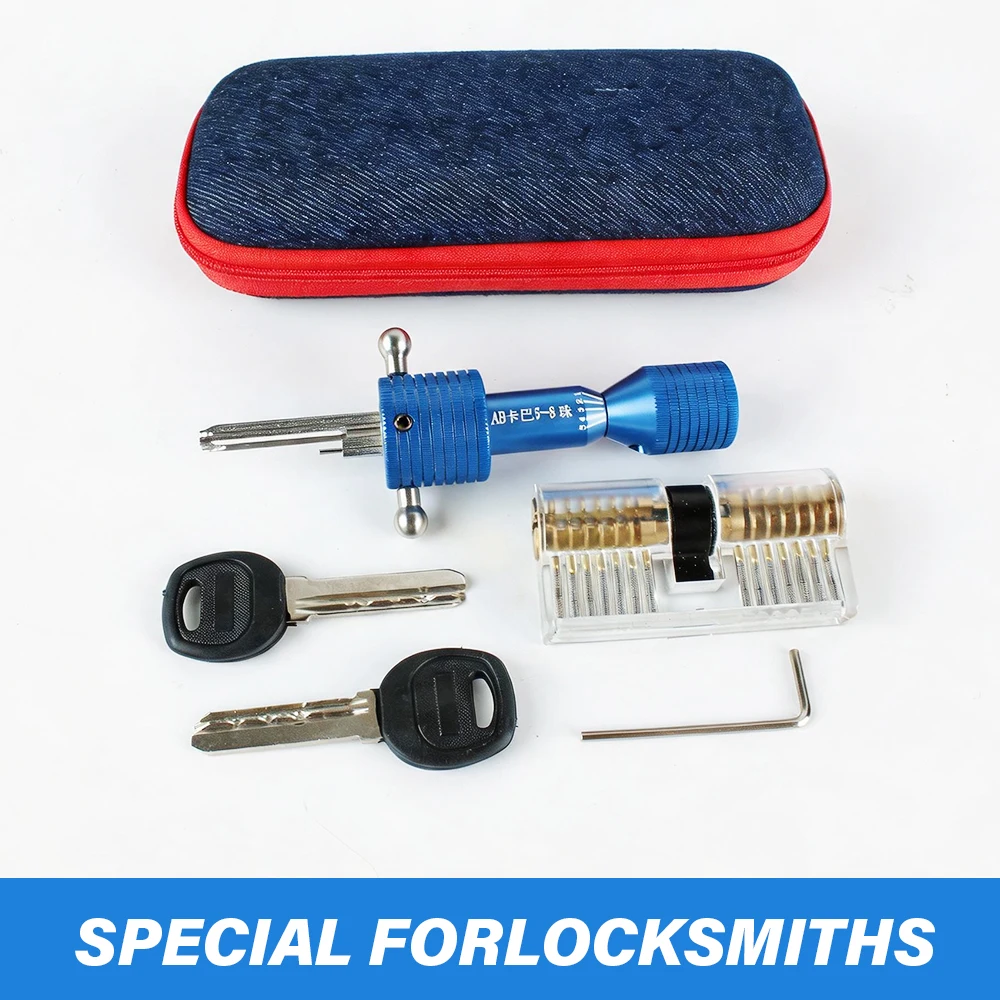 Professional KABA MUL-78 Key Decoder Tool Positive Groove AB Positioning One-Character Locksmith Tool Lock Opening Tool image 3