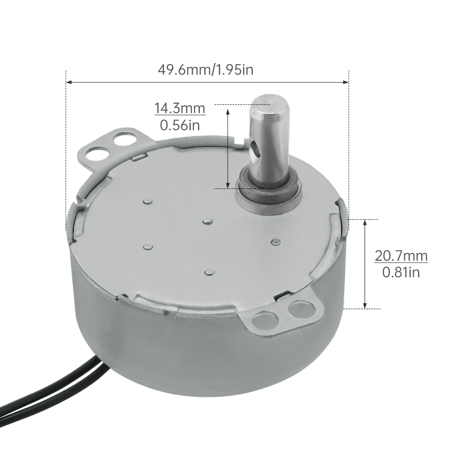 TYC50 50TYZ TYJ50 Permanent Magnet Synchronous Motor 50/60Hz AC220V Synchronous Motor for Display Rack Shaking Stand PTZ Support