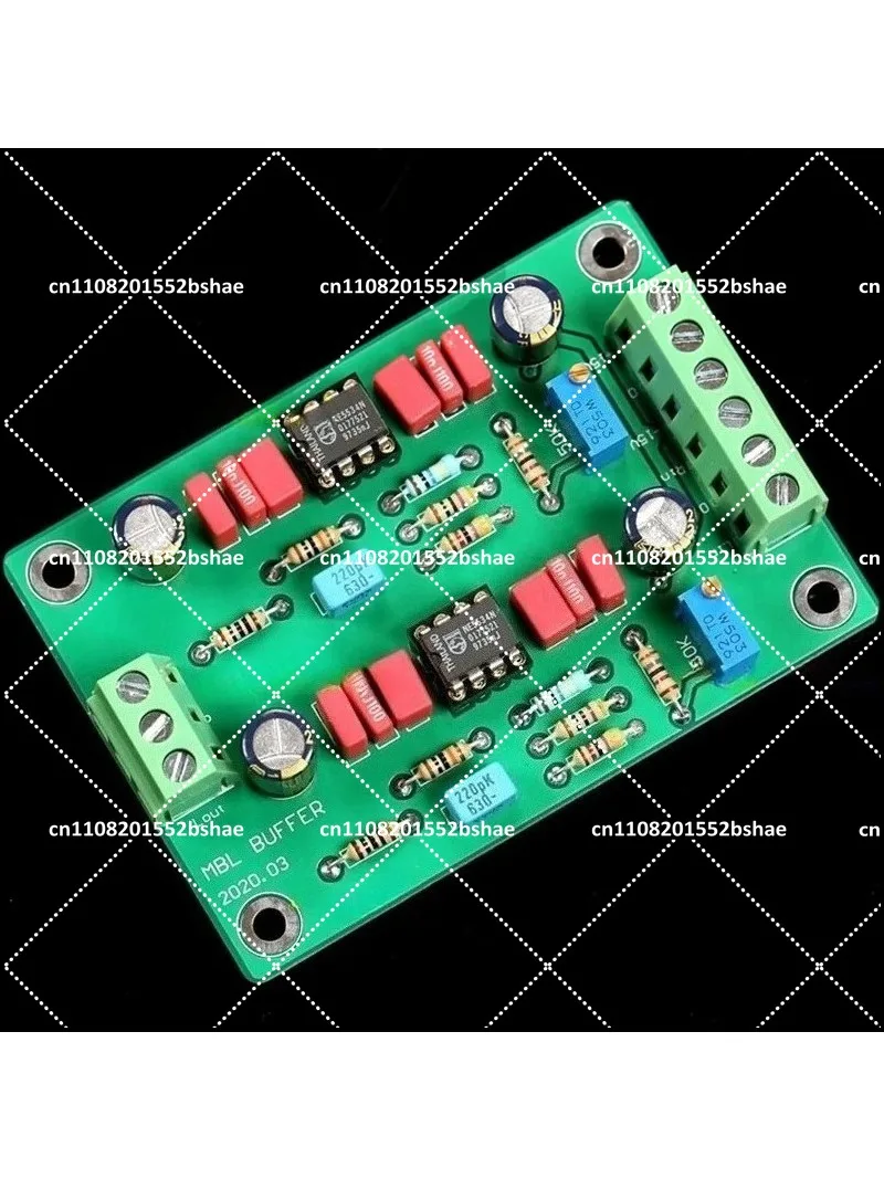 Dual Channel NE5534 OPA Buffer Board Assembled Core for HIFI Preamplifier Circuit