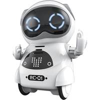 HOT-Mini RC Pocket Robot For Kids With Interactive Dialogue Conversation, Voice Recognition, Chat Record, Singing& Dancing