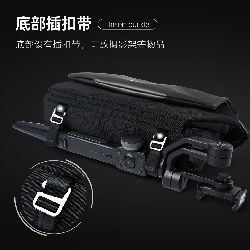 Men Messenger Bag Oxford Waterproof Crossbody Bag Fit 9.7inch iPad Portable Shoulder Bag for Travel Cycling