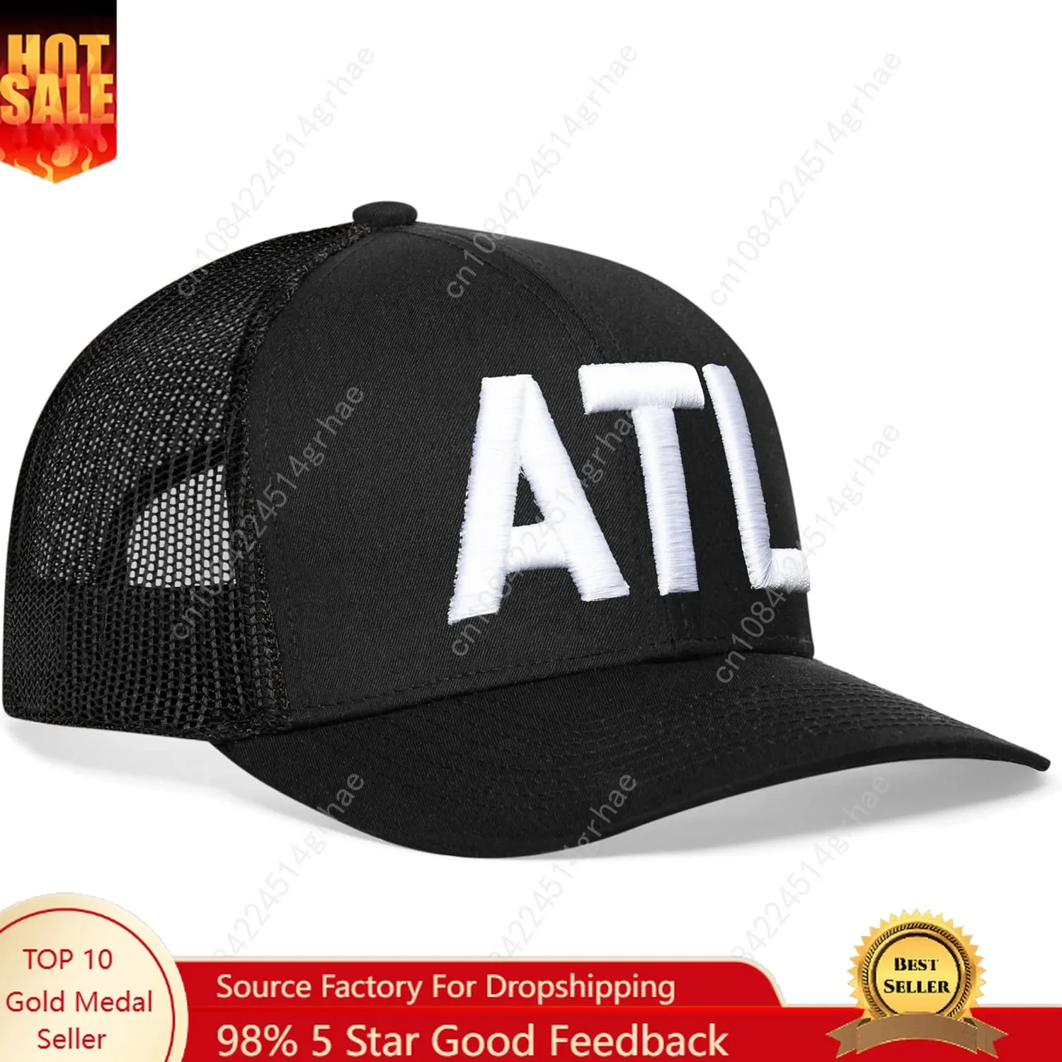 

City State Block Hat for Men & Women, Adjustable Baseball Cap, Mesh Snapback, Athletic Hat, Sports Cap, Outdoor Hat