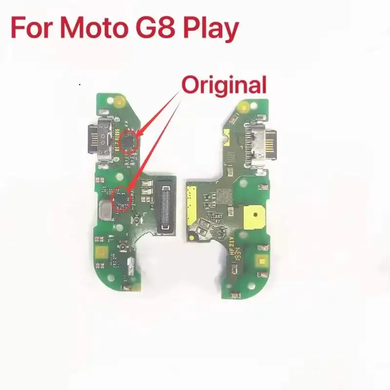 สําหรับ Moto G8 Play Type C USB ชาร์จแท่นชาร์จพอร์ตด้านล่าง Flex Cable XT2015