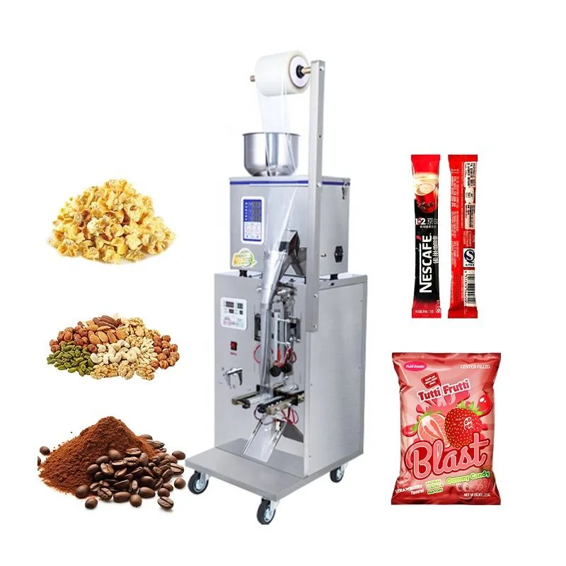 

Машина для небольшой упаковки с запечатанной спинкой, пакетик для пищевого кофе, пакетик для сахарного порошка, упаковочная машина
