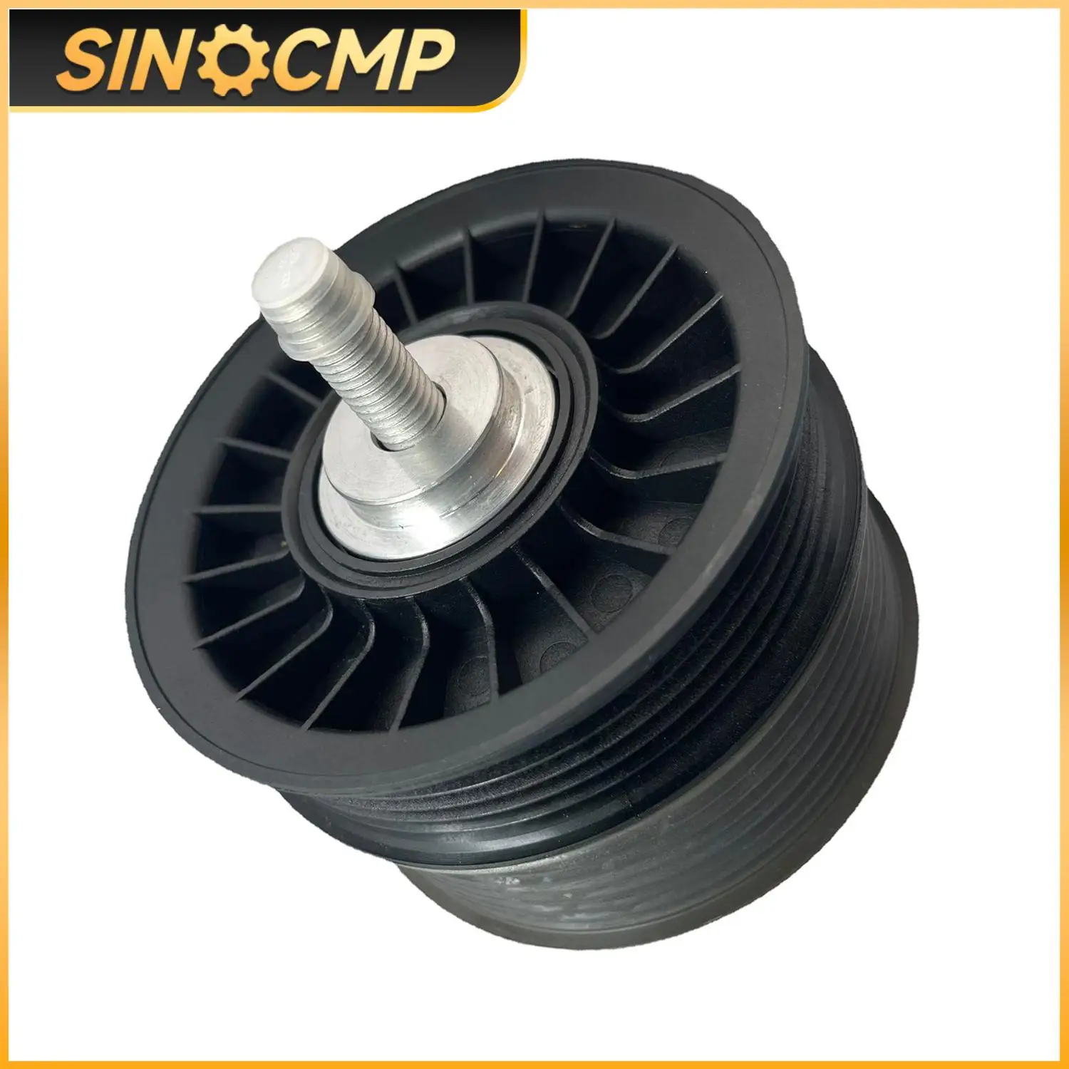 

1Set Black Supercharger Double Pulley Drive Belt Idler Pulley Set for M113k CLS55 SL55 S55 G55 AMG 1132020419