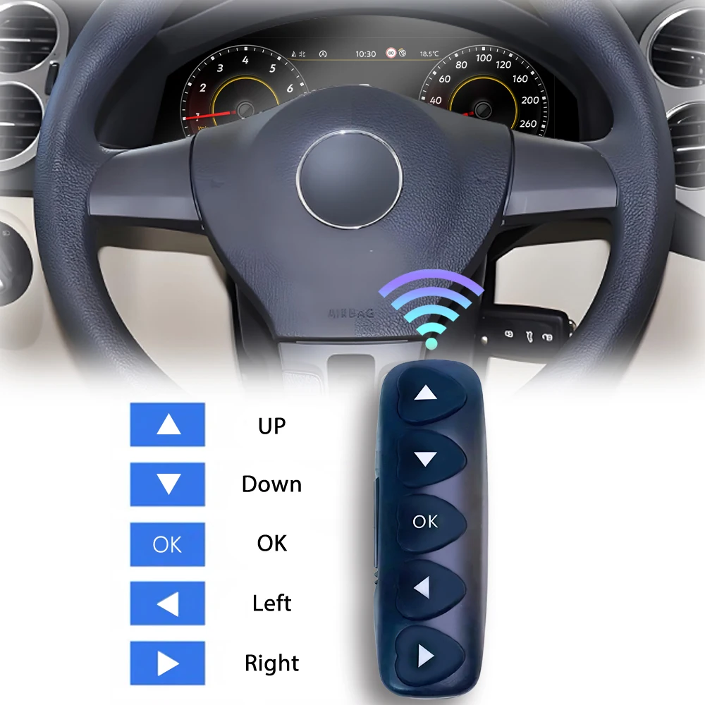 Wowuseful 12,3‘ LCD Digitales Dashboard für VW T5.1 2010-2015 Caravelle Multivan Transporter Digitales Kombiinstrument Tachometer – Detail 19