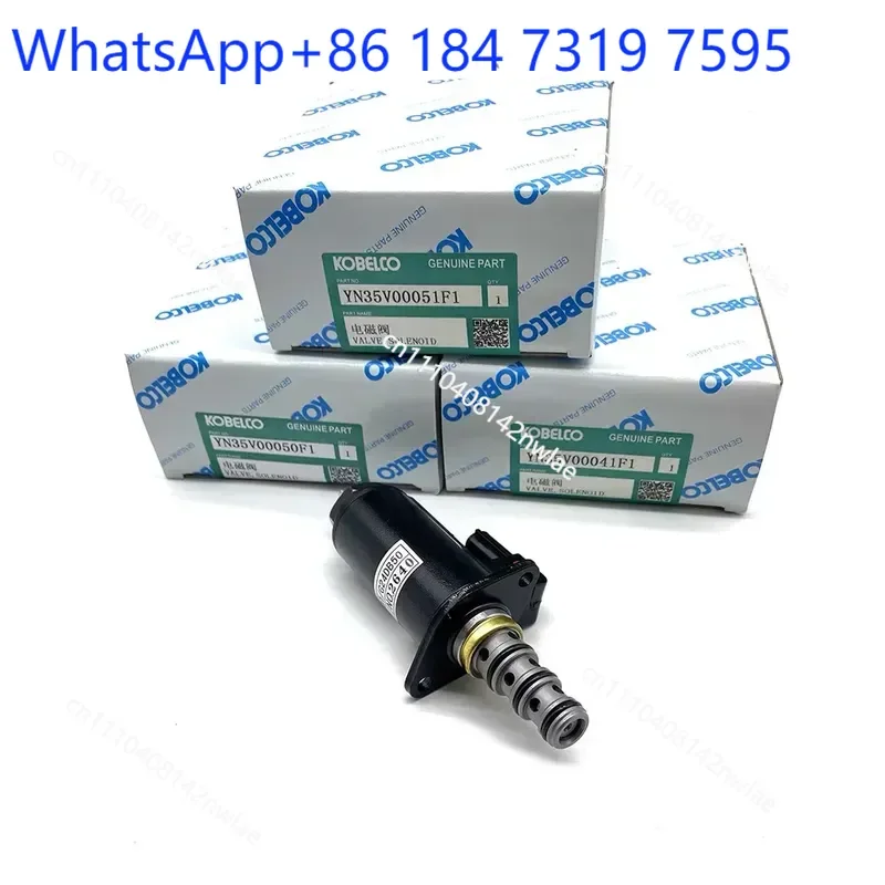 Hydraulic Pump Safety Lock Forearm Proportional Solenoid Valve for Kobelco SK200 SK210 SK230 SK260 SK350 6E 8 Super 8