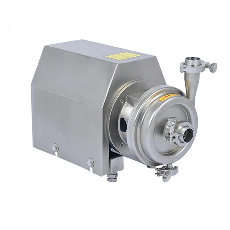 1.5Kw Automatic Sanitary Transfer Milk Pump Electric 3phase Stainless Steel Centrifugal Pump