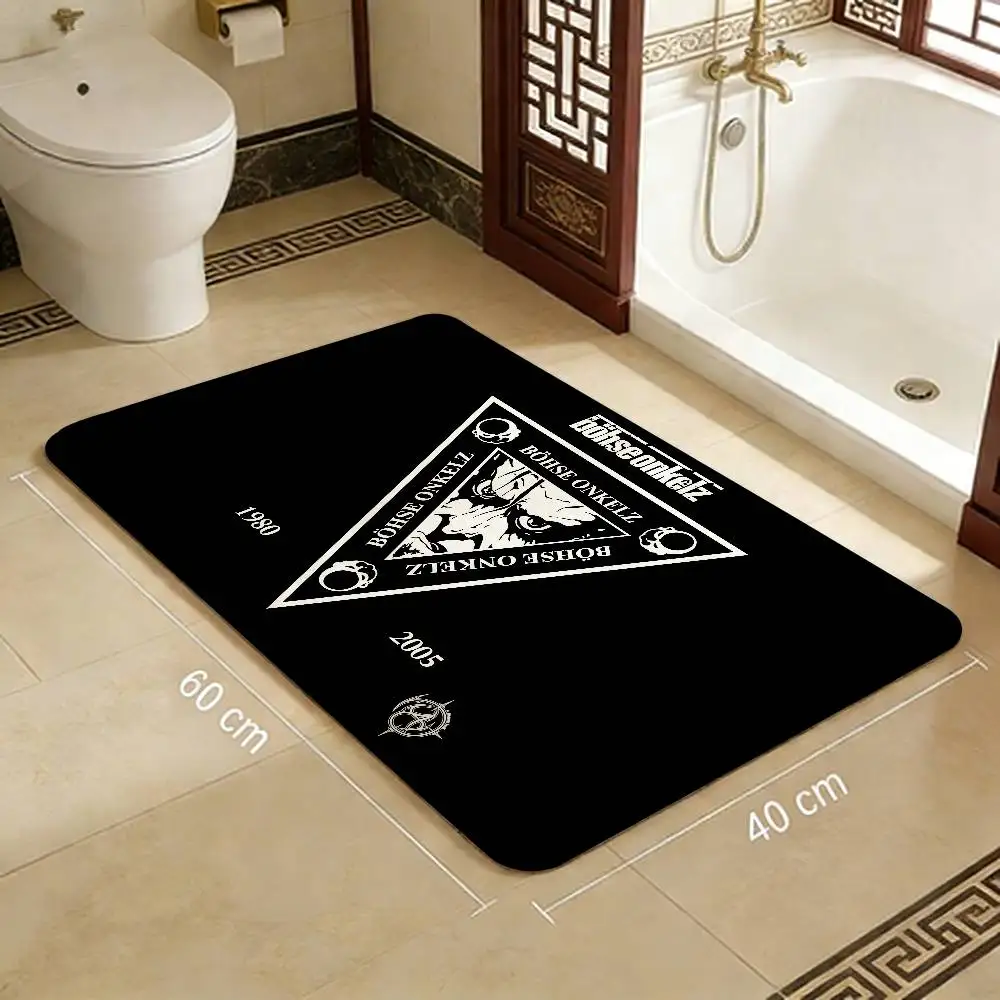 Germany B-Bohse O-Onkelz Kitchen Mat Cheaper Anti-slip Modern Living Room Balcony Printed Modern Home Decor